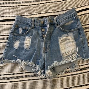 Jean shorts